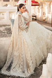 Serene Premium Embroidered Kayseria Brides Unstitched Suit SB-22 Charmeuse