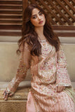 Sajal by Serene Premium Embroidered Organza Unstitched Suit SB-27 Zarqash