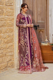 Sajal by Serene Premium Embroidered Organza Unstitched Suit SB-34 Nazakat