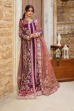 Sajal by Serene Premium Embroidered Organza Unstitched Suit SB-34 Nazakat