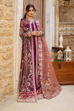 Sajal by Serene Premium Embroidered Organza Unstitched Suit SB-34 Nazakat