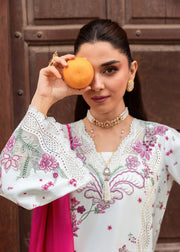 Saira Shakira Breeze Embroidered Lawn Unstitched 3Pc Suit D-01A IVY