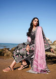 Saira Shakira Breeze Embroidered Lawn Unstitched 3Pc Suit D-01B IVY