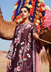 Saira Shakira Breeze Embroidered Lawn Unstitched 3Pc Suit D-02A NOOR