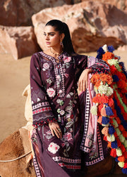 Saira Shakira Breeze Embroidered Lawn Unstitched 3Pc Suit D-02A NOOR