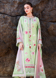 Saira Shakira Breeze Embroidered Lawn Unstitched 3Pc Suit D-02B NOOR