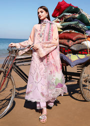 Saira Shakira Breeze Embroidered Lawn Unstitched 3Pc Suit D-03A TALI