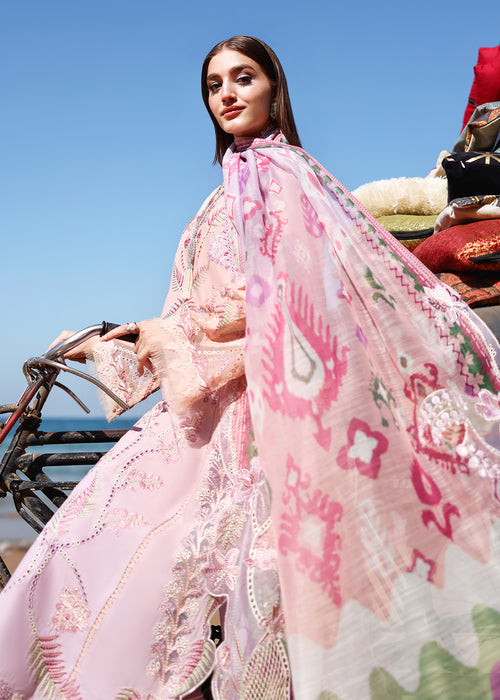 Saira Shakira Breeze Embroidered Lawn Unstitched 3Pc Suit D-03A TALI