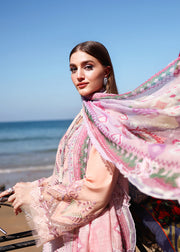 Saira Shakira Breeze Embroidered Lawn Unstitched 3Pc Suit D-03A TALI