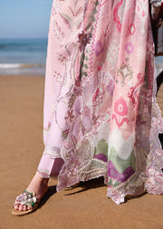 Saira Shakira Breeze Embroidered Lawn Unstitched 3Pc Suit D-03A TALI