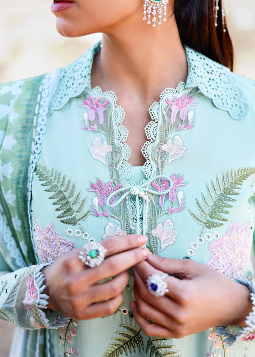 Saira Shakira Breeze Embroidered Lawn Unstitched 3Pc Suit D-03B TALI