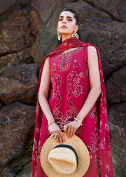 Saira Shakira Breeze Embroidered Lawn Unstitched 3Pc Suit D-04A OPHELIA