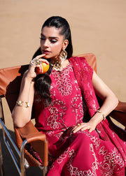 Saira Shakira Breeze Embroidered Lawn Unstitched 3Pc Suit D-04A OPHELIA