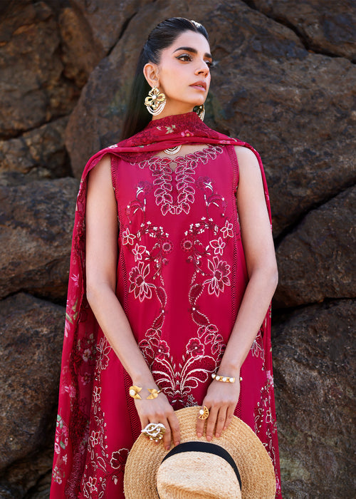 Saira Shakira Breeze Embroidered Lawn Unstitched 3Pc Suit D-04A OPHELIA