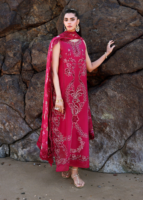 Saira Shakira Breeze Embroidered Lawn Unstitched 3Pc Suit D-04A OPHELIA
