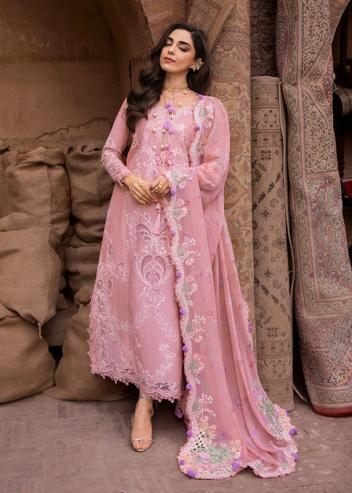 Saira Shakira Breeze Embroidered Lawn Unstitched 3Pc Suit D-04B OPHELIA