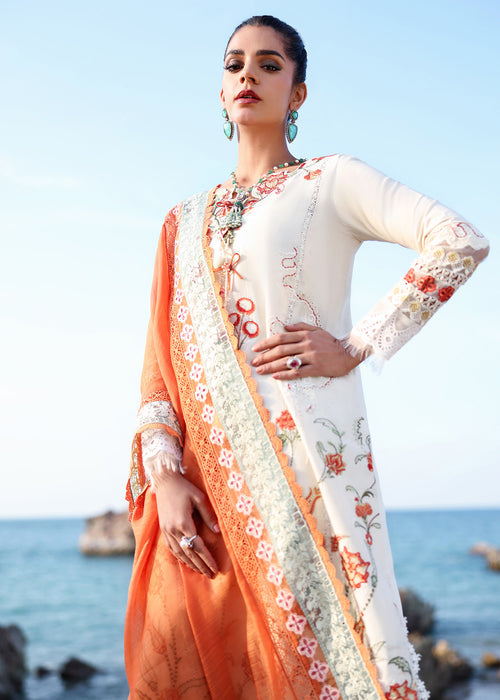 Saira Shakira Breeze Embroidered Lawn Unstitched 3Pc Suit D-05A GIA