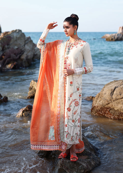 Saira Shakira Breeze Embroidered Lawn Unstitched 3Pc Suit D-05A GIA