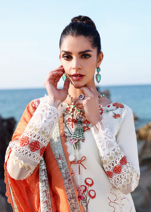 Saira Shakira Breeze Embroidered Lawn Unstitched 3Pc Suit D-05A GIA