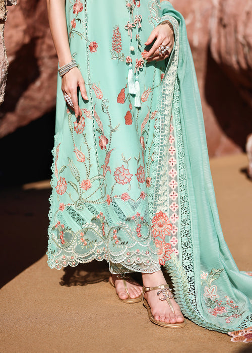 Saira Shakira Breeze Embroidered Lawn Unstitched 3Pc Suit D-05B GIA
