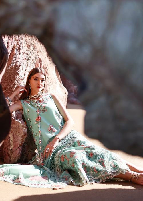 Saira Shakira Breeze Embroidered Lawn Unstitched 3Pc Suit D-05B GIA