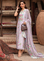 Saira Shakira Breeze Embroidered Lawn Unstitched 3Pc Suit D-06B ROSE