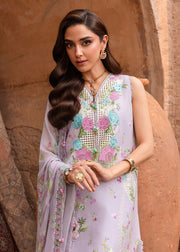 Saira Shakira Breeze Embroidered Lawn Unstitched 3Pc Suit D-06B ROSE