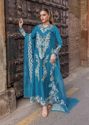 Saira Shakira Breeze Embroidered Lawn Unstitched 3Pc Suit D-09A VERA