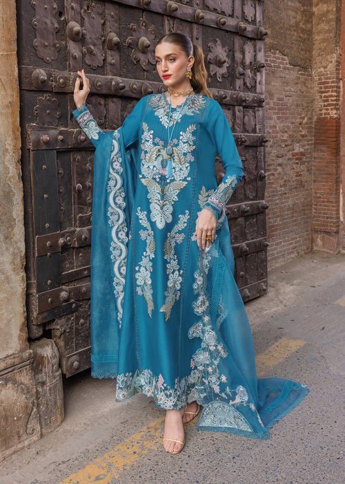 Saira Shakira Breeze Embroidered Lawn Unstitched 3Pc Suit D-09A VERA