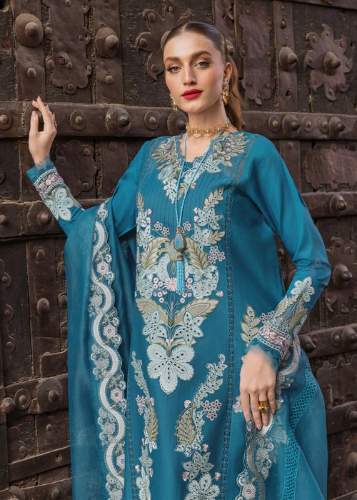 Saira Shakira Breeze Embroidered Lawn Unstitched 3Pc Suit D-09A VERA