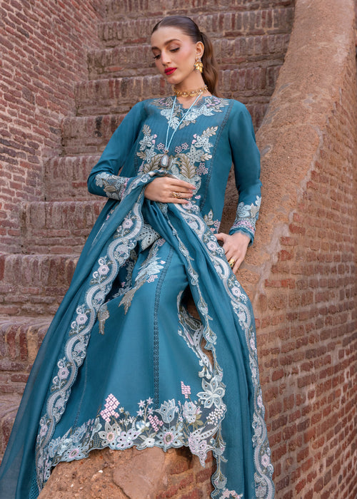 Saira Shakira Breeze Embroidered Lawn Unstitched 3Pc Suit D-09A VERA