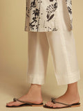 Monochrome by Sahar Unstitched Printed Lawn 3 Piece Suit SBW-23-02