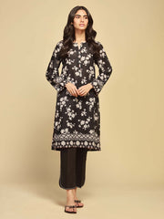 Monochrome by Sahar Unstitched Printed Lawn 3 Piece Suit SBW-23-05