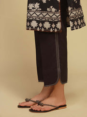 Monochrome by Sahar Unstitched Printed Lawn 3 Piece Suit SBW-23-05