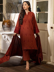 Sahar Embroidered Cross Hatch Unstitched 3 Piece Suit SD-V2-23-01