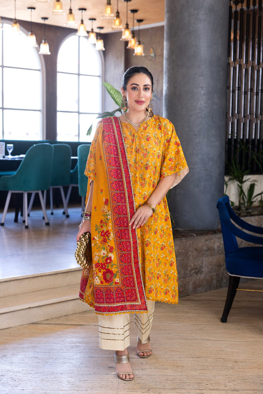 Regalia Salina Vol-06 Unstitched Digital Printed Lawn 3Pc Suit SDPL6-11