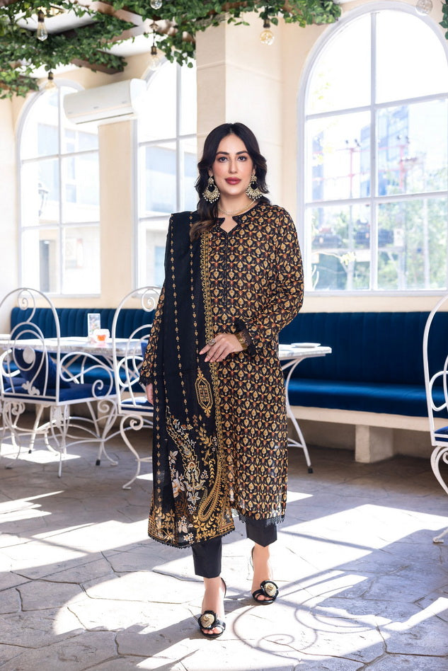 Regalia Salina Vol-06 Unstitched Digital Printed Lawn 3Pc Suit SDPL6-02