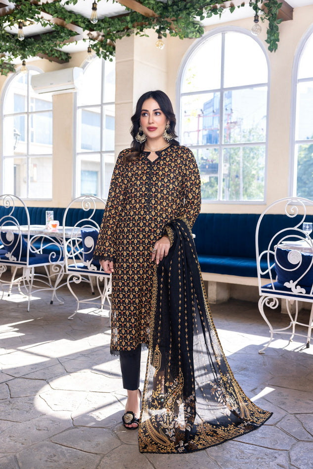 Regalia Salina Vol-06 Unstitched Digital Printed Lawn 3Pc Suit SDPL6-02
