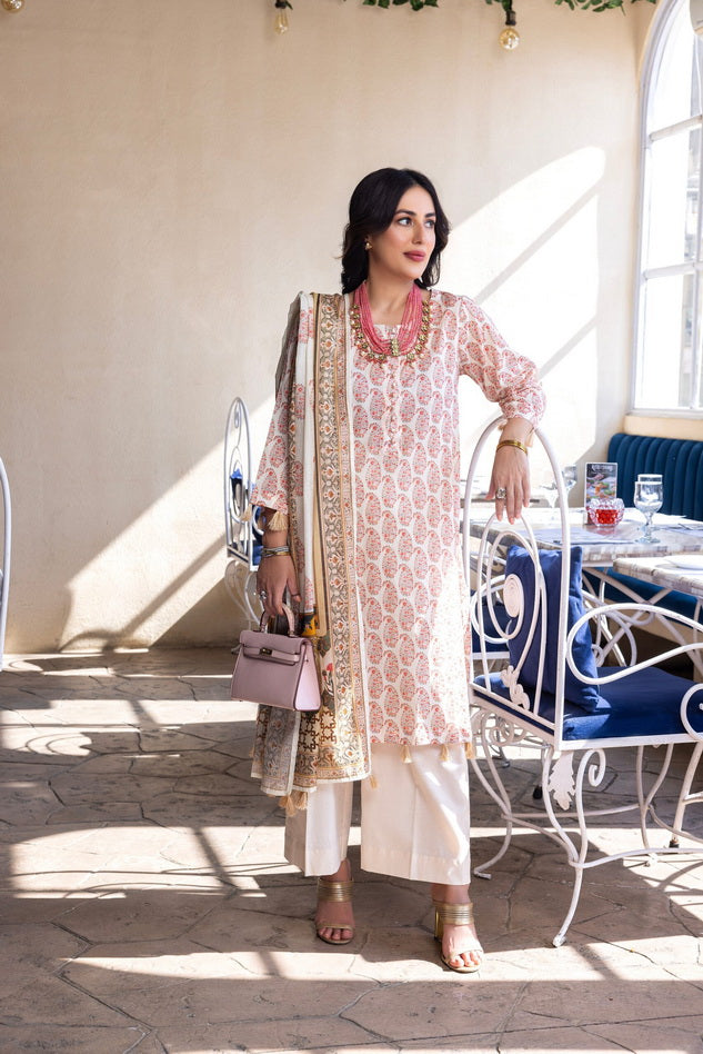 Regalia Salina Vol-06 Unstitched Digital Printed Lawn 3Pc Suit SDPL6-03