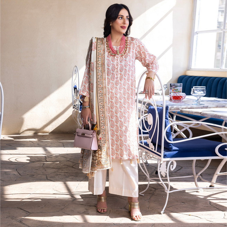 Regalia Salina Vol-06 Unstitched Digital Printed Lawn 3Pc Suit SDPL6-03