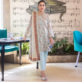 Regalia Salina Vol-06 Unstitched Digital Printed Lawn 3Pc Suit SDPL6-09