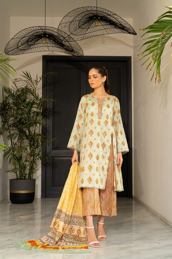 Regalia Salina Vol-07 Unstitched Digital Printed Lawn 3Pc Suit SDPL7-05