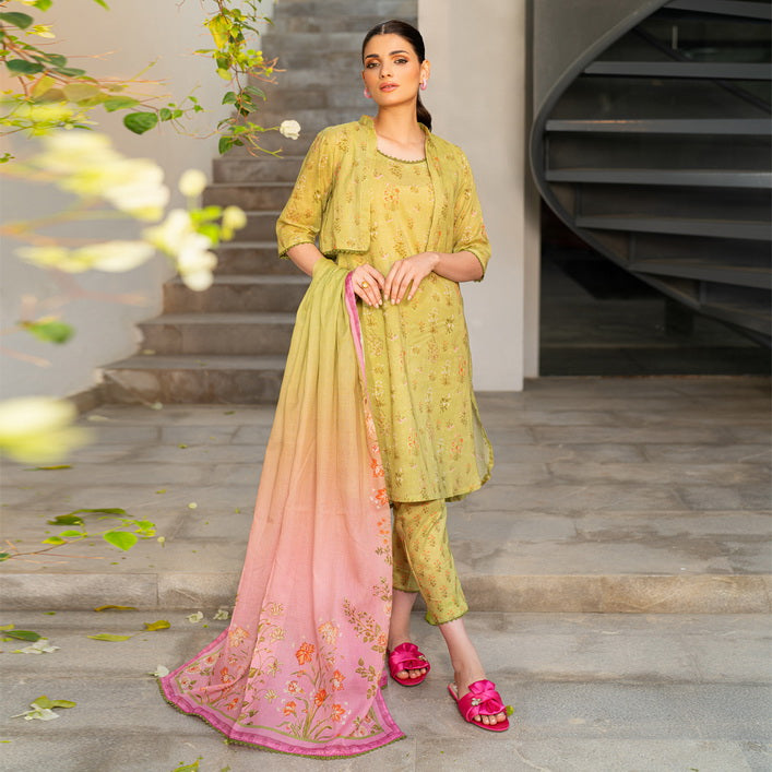 Regalia Salina Vol-07 Unstitched Digital Printed Lawn 3Pc Suit SDPL7-06