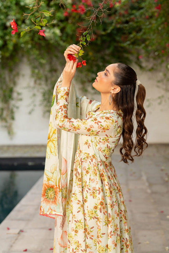 Regalia Salina Vol-07 Unstitched Digital Printed Lawn 3Pc Suit SDPL7-07