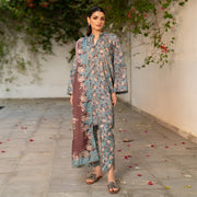Regalia Salina Vol-07 Unstitched Digital Printed Lawn 3Pc Suit SDPL7-08