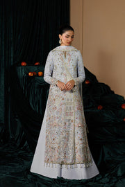 Emaan Adeel Celeste Embroidered Chiffon Unstitched 3Pc Suit - SELENE