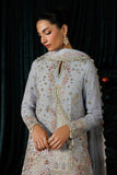 Emaan Adeel Celeste Embroidered Chiffon Unstitched 3Pc Suit - SELENE