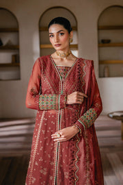 Xenia Formals Niran Embroidered Chiffon Unstitched 3Pc Suit XF-10 SELENE