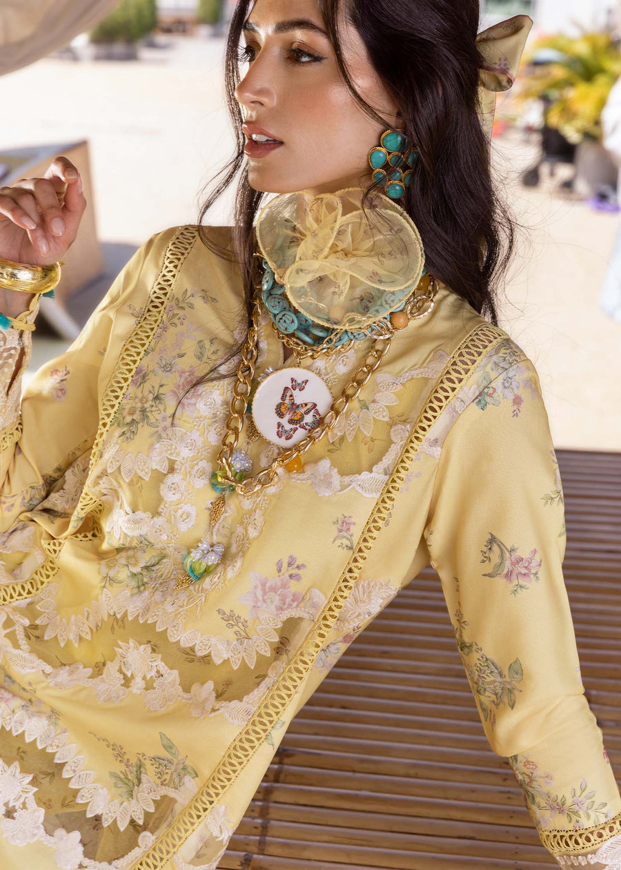 Saira Shakira Embroidered Luxury Lawn Unstitched 3Pc Suit SERENA-A