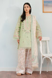 Coco by Zara Shahjahan Embroidered Lawn Unstitched 3Pc Suit D-02A SERENE